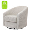 M5887BWB,Babyletto,Madison Swivel Glider in Black White Boucle