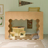 M31171HY,Babyletto Kids,Lido Wave Low Loft Twin Bed in Honey