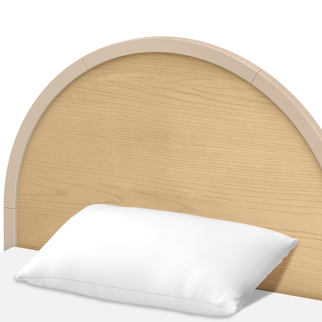 M30269TPESH,Babyletto Kids,Moab Twin Bed in Taupe/Ash