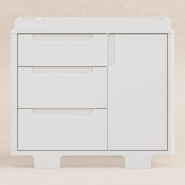 M23423W,Babyletto,Yuzu 3-Drawer Changer Dresser in White