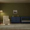 M11283PWB,Babyletto,Kiwi Deluxe Power Glider Recliner w/Heat&Massage in Performance Ivory Boucle