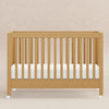 M6601HY,Babyletto,Maki Full-Size Folding Crib w/ Toddler Bed Conversion Kit in Honey