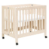 M6698NX,Origami Mini Crib in Washed Natural