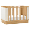 M26201HYWB,Babyletto,Bondi Boucle 4-in-1 Convertible Crib w/ Toddler Bed Kit in Honey with Ivory Boucle