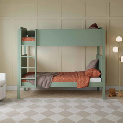 M18494LS,Babyletto Kids,TipToe Bunk Bed in Light Sage