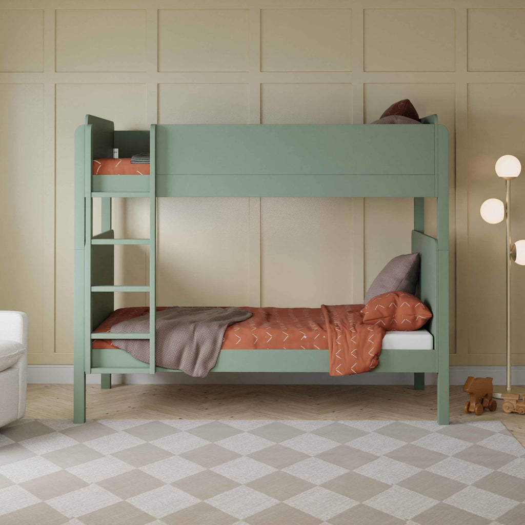 M18494LS,Babyletto,TipToe Bunk Bed in Light Sage