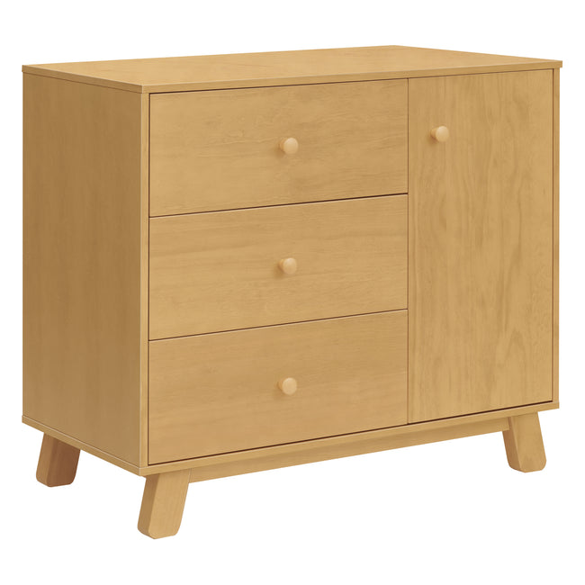 M32523HY,Babyletto,Hudson Modern 3-Drawer Dresser in Honey
