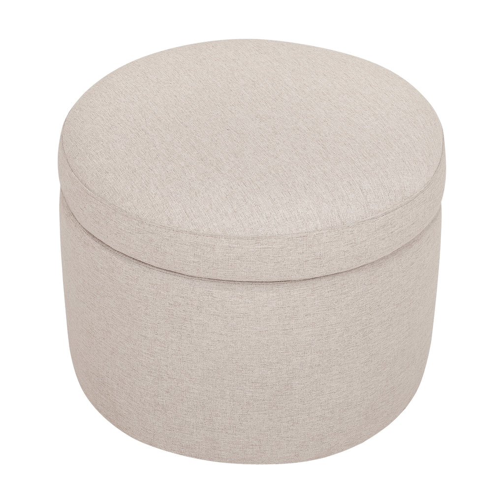 M22185PBEW,Wally Storage Ottoman in Performance Beach Eco-Weave