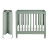 M6698LS,Babyletto,Origami Mini Crib in Light Sage