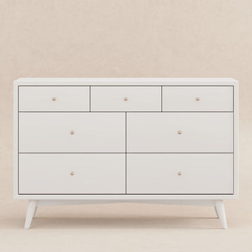 M15916RW,Babyletto,Palma 7-Drawer Double Dresser  Assembled in Warm White

    srcset=
