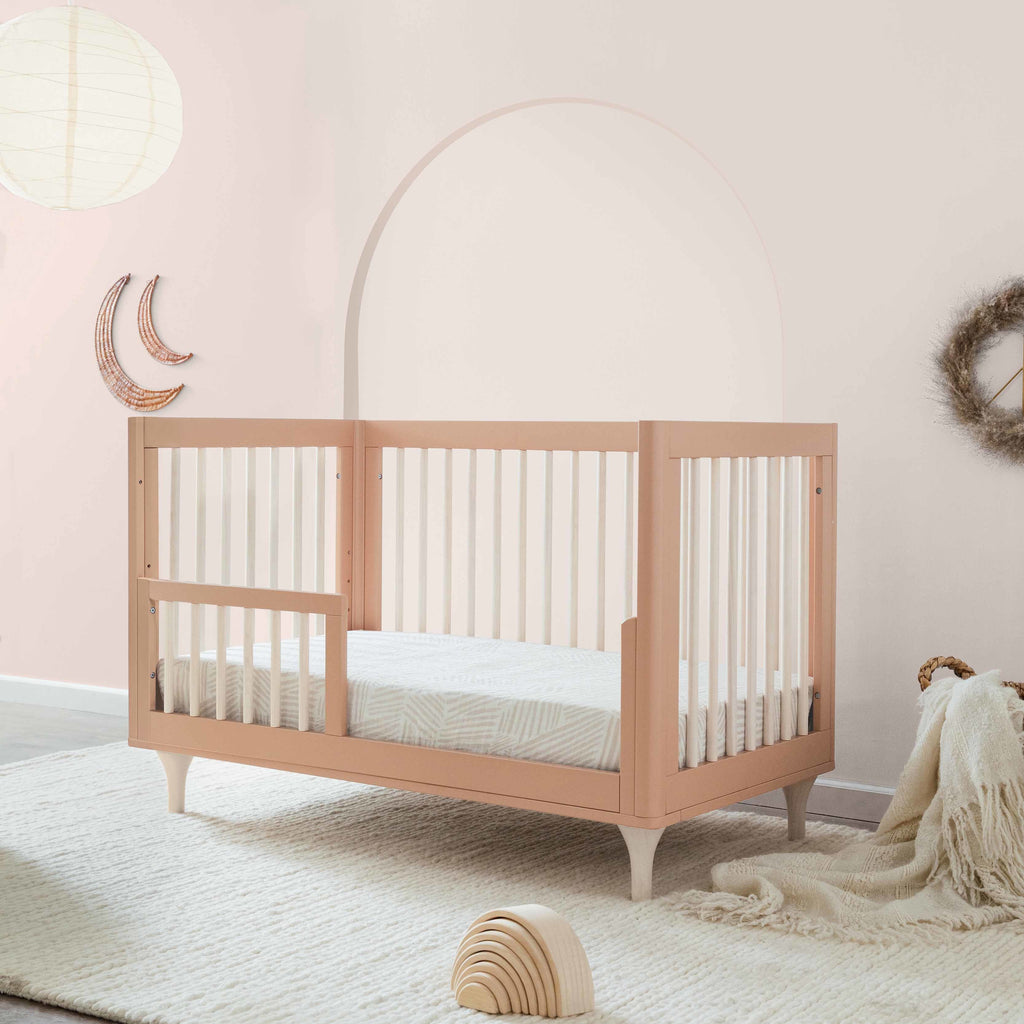 M9001CYNNX,Babyletto,Lolly 3-in-1 Convertible Crib w/Toddler Bed Conversion in Canyon/Washed Natural