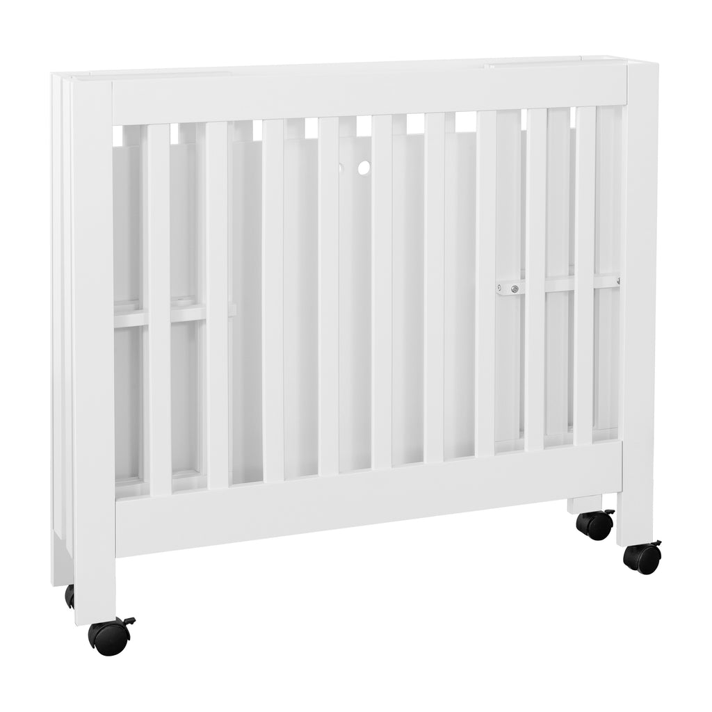 M6698W,Babyletto,Origami Mini Crib in White Finish