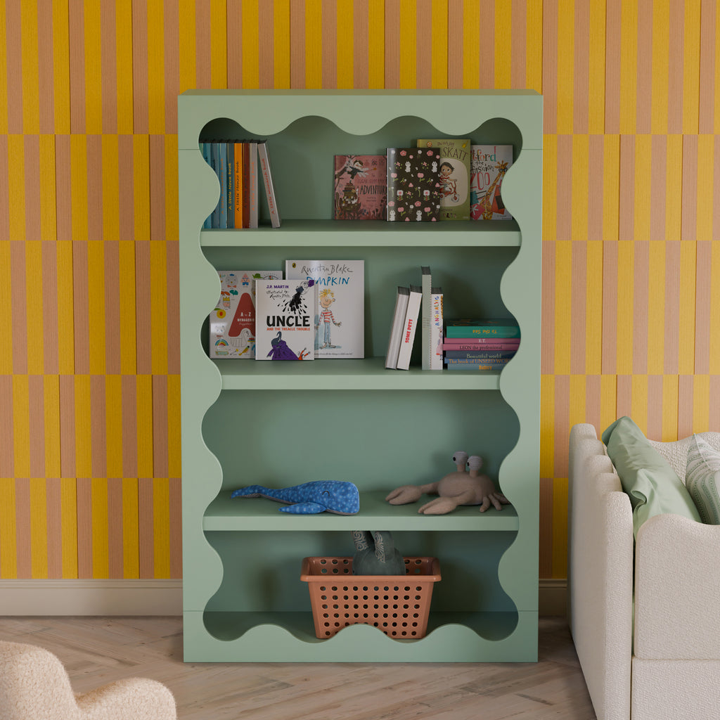 Lido Wave Bookcase