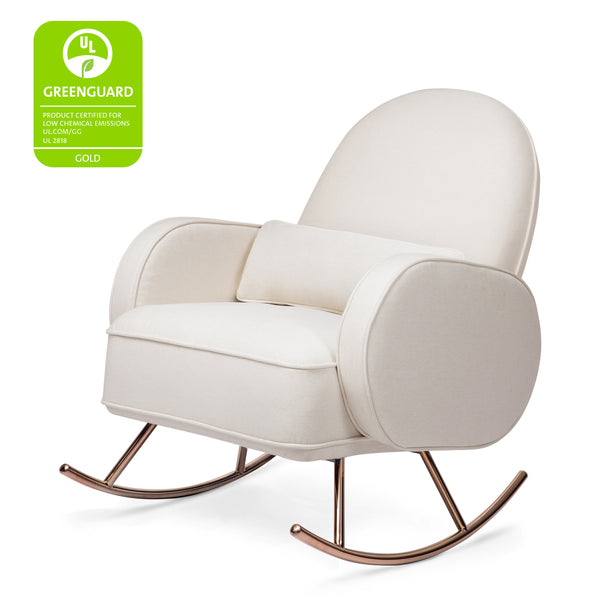 NW17087PCMEW,Nursery Works,Compass Rocker in Performance Cream Eco-Weave