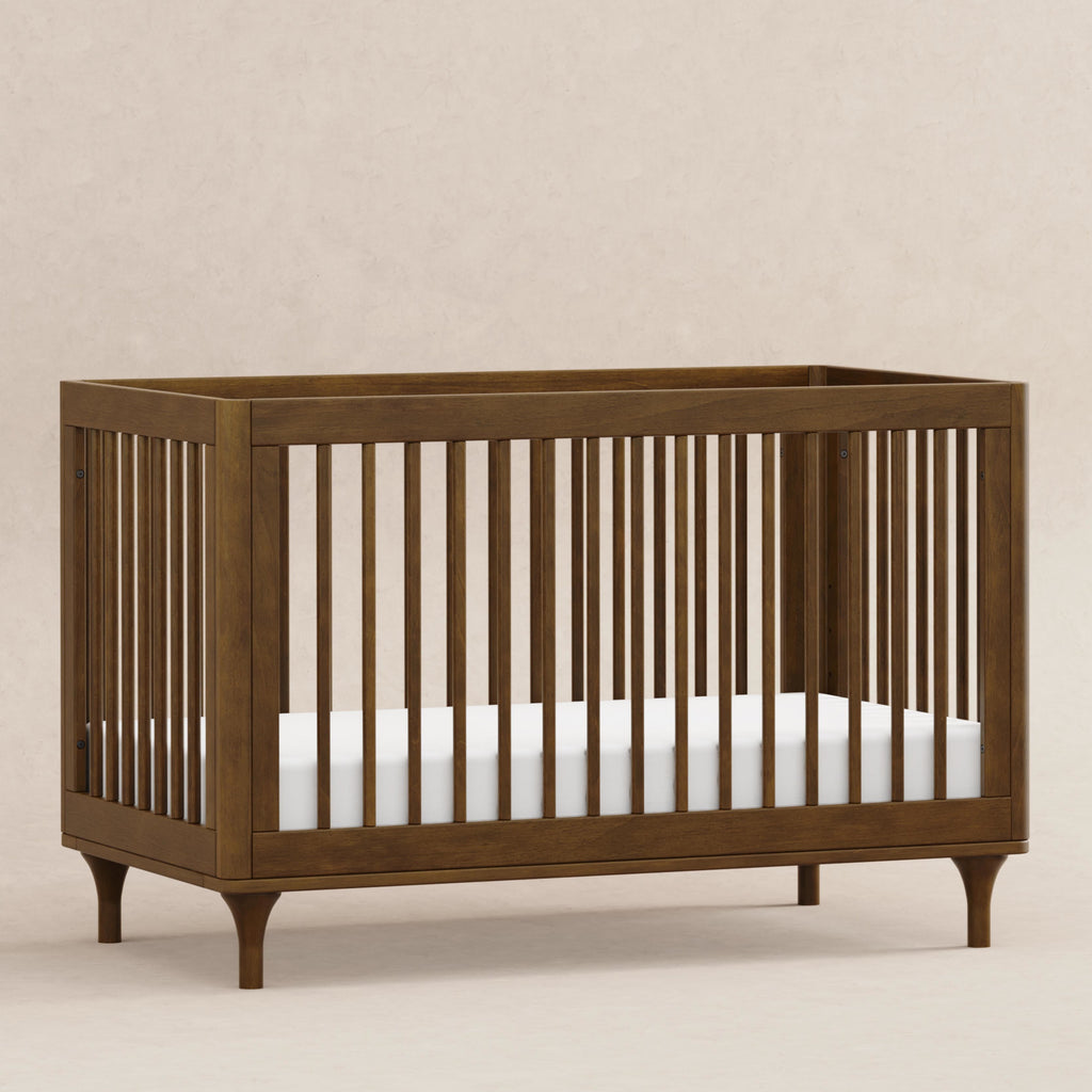 M9001NL,Babyletto,Lolly 3-in-1 Convertible Crib w/Toddler Bed Conversion in Natural Walnut