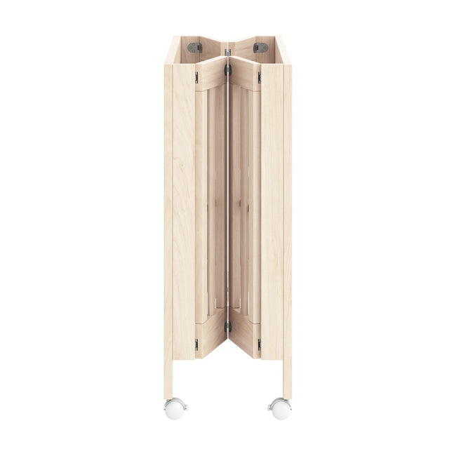 M6698NX,Babyletto,Origami Mini Crib in Washed Natural