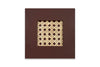 SWATCH243,Babyletto,Babyletto - Crimson w/ Octagonal Natural Cane SWATCH