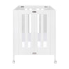 M6601W,Babyletto,Maki Full-Size Folding Crib w/Toddler Bed Conversion Kit in White Finish