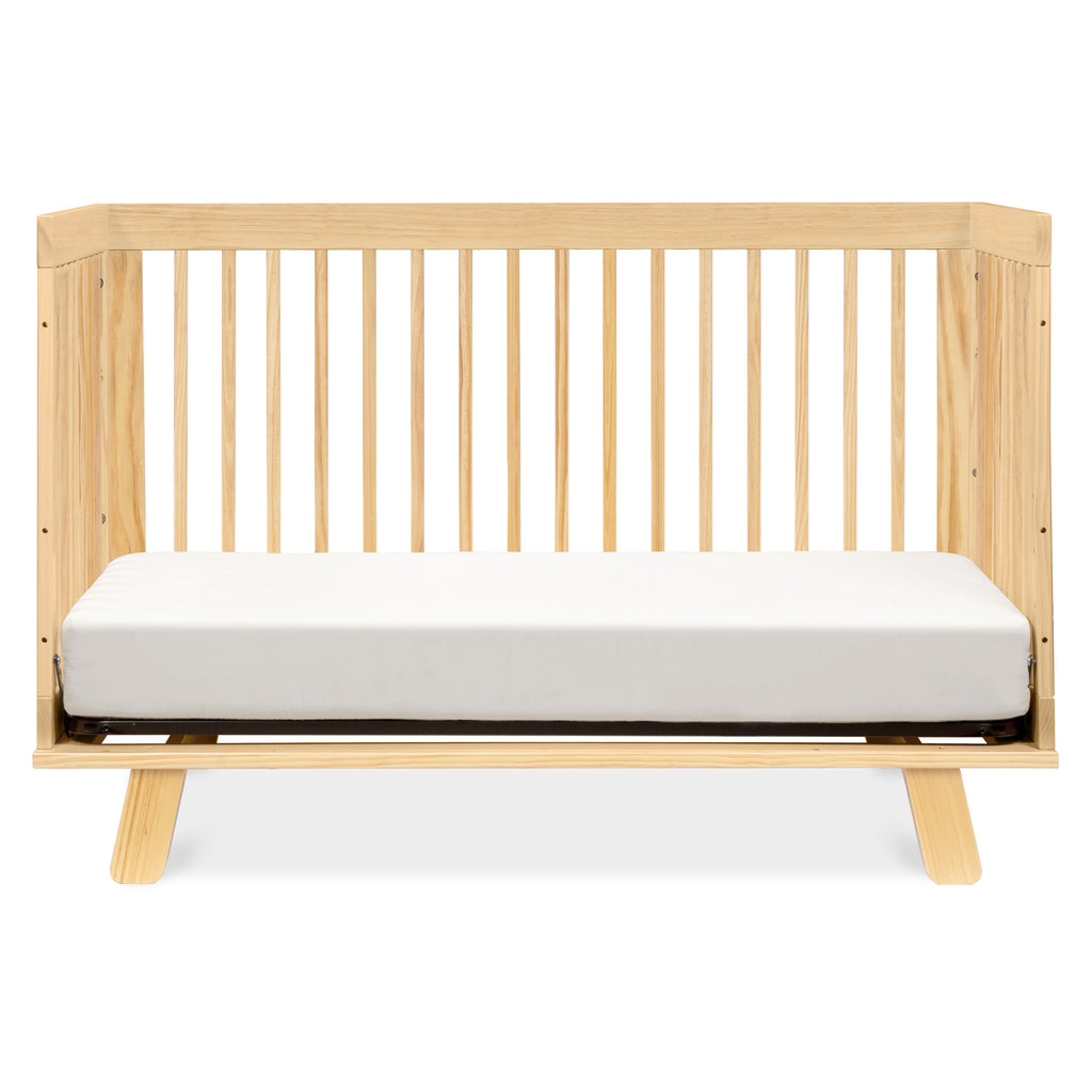 M4201N,Babyletto,Hudson 3-in-1 Convertible Crib w/Toddler Bed Conversion Kit in Natural Finish