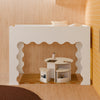 M31171WHY,Babyletto Kids,Lido Wave Low Loft Twin Bed in White and Honey