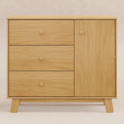 M32523HY,Babyletto,Hudson Modern 3-Drawer Dresser in Honey