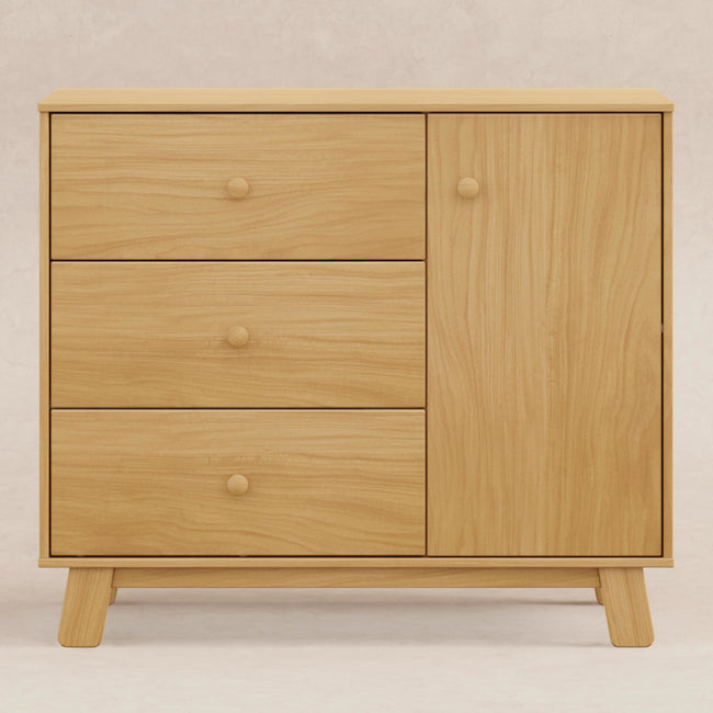 M32523HY,Babyletto,Hudson Modern 3-Drawer Dresser in Honey