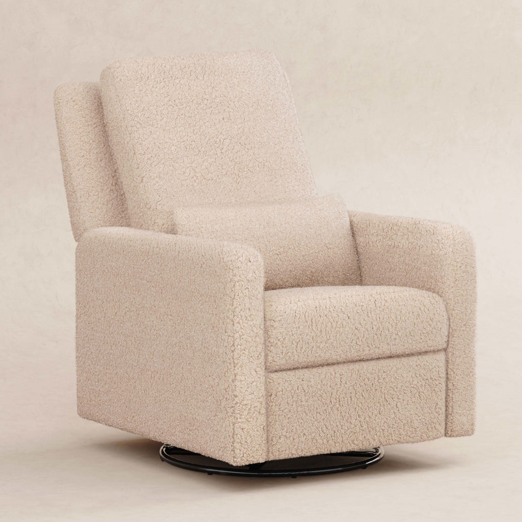 M23087CSG,Babyletto,Sigi Recliner and Swivel Glider in Chai Shearling