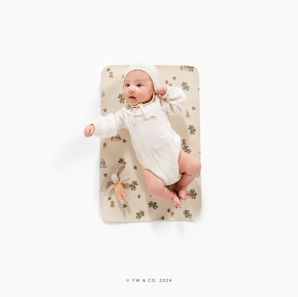 Image of a baby in a mat