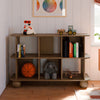 M31811NL,Babyletto Kids,Crosby Open Bookcase in Natural Walnut