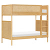 M25994HYNC,Babyletto Kids,Bondi Cane Convertible Bunk Bed in Honey
