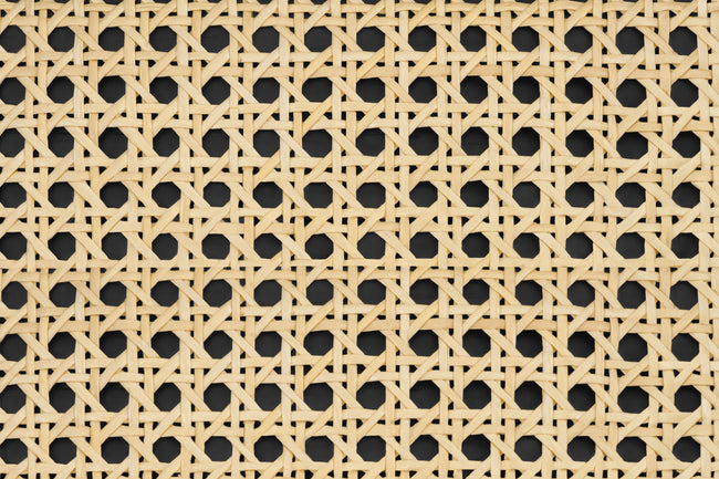 SWATCH235,Babyletto,Babyletto - Black w/ Octagonal Natural Cane (BNC) SWATCH