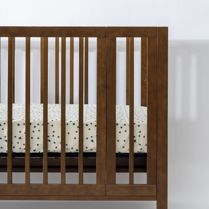 Crib Sheet in GOTS Certified Organic Brushed Cotton