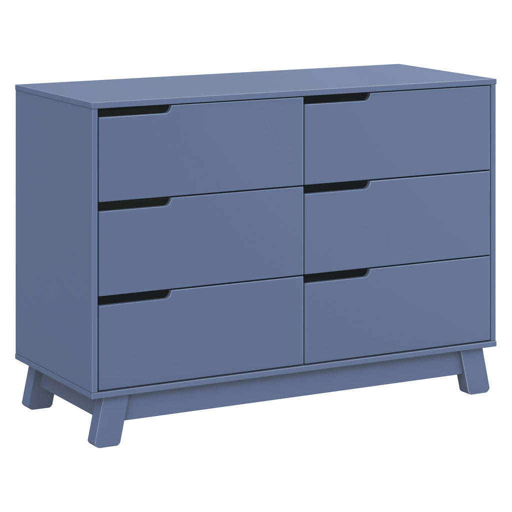 M4216CVB,Babyletto,Hudson 6-Drawer Double Dresser  Assembled in Cove Blue