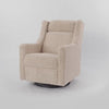 M11288STLB,Babyletto,Kiwi Glider Recliner w/ Electronic Control and USB in Sage Teddy Loop w/ Light Wood Base