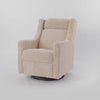 M11288ATLB,Babyletto,Kiwi Glider Recliner w/ Electronic Control and USB in Almond Teddy Loop w/ Light Wood Base