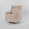 M11286PCMEW,Babyletto,Kiwi Plus Power Glider Recliner w/ Power Headrest in Performance Cream Eco-Weave