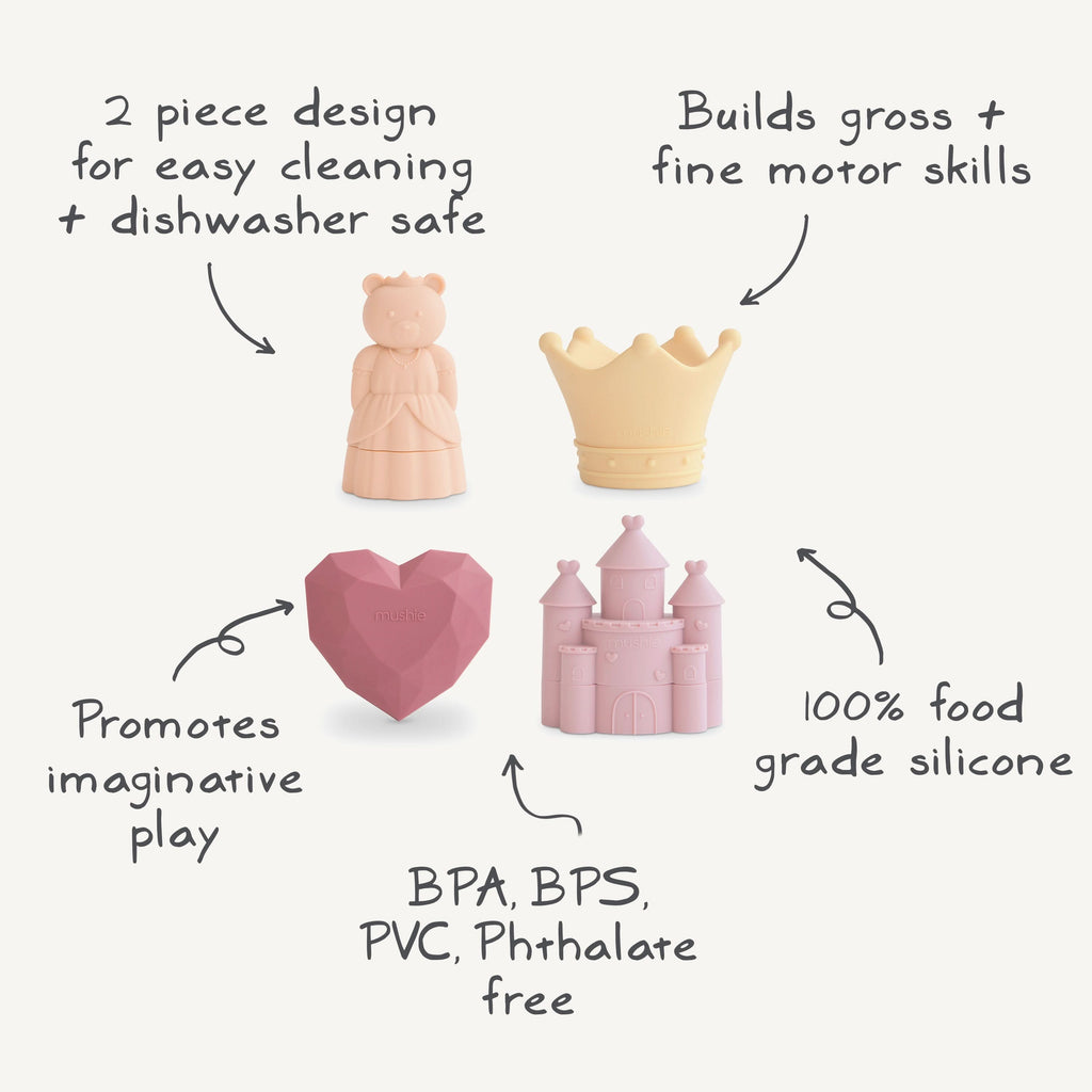MFBS-4001, Princess Mold Free Bath Play Set