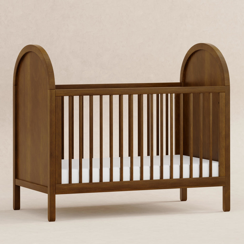 M25601NL,Babyletto,Bondi 3-in-1 Convertible Crib w/ Toddler Bed Kit in Natural Walnut