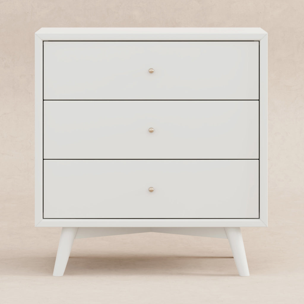 M15913W,Babyletto,Palma 3-Drawer Assembled Dresser in White