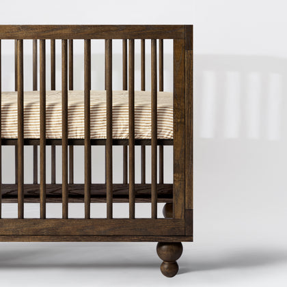 All-Stages® Midi Crib Sheet in GOTS Certified Organic Brushed Cotton by Nate Berkus