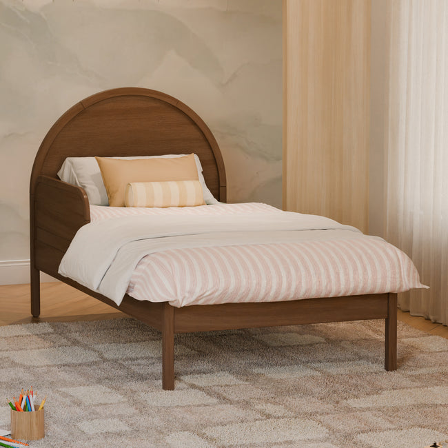 M25999NL,Babyletto Kids,Twin/Full Bed Guardrail in Natural Walnut