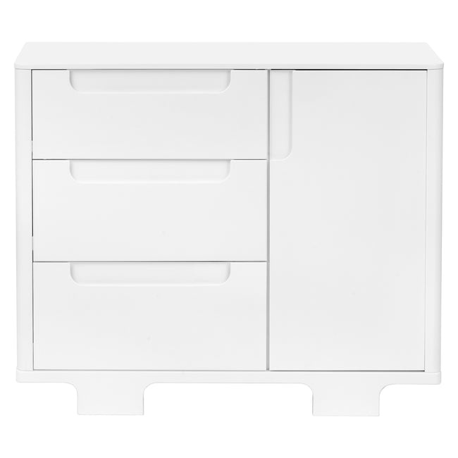 M23423W,Babyletto,Yuzu 3-Drawer Changer Dresser in White