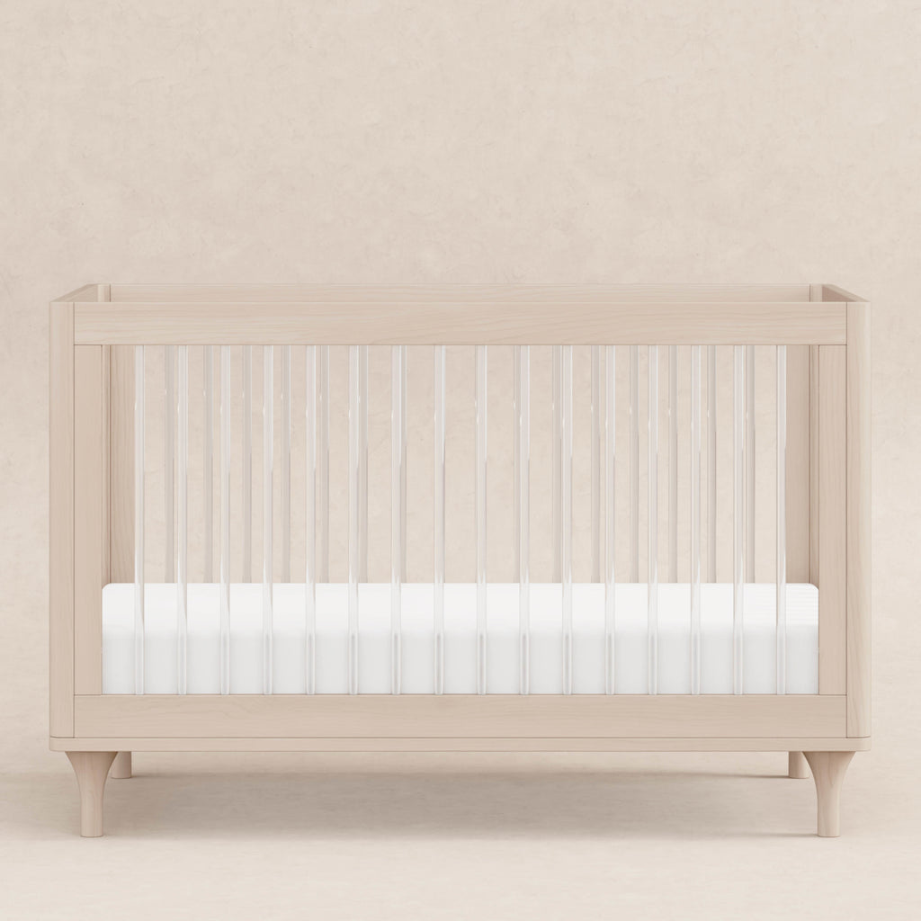 M9001KNX,Babyletto,Lolly 3-in-1 Convertible Crib w/Toddler Conversion Kit in Washed Natural/Acrylic