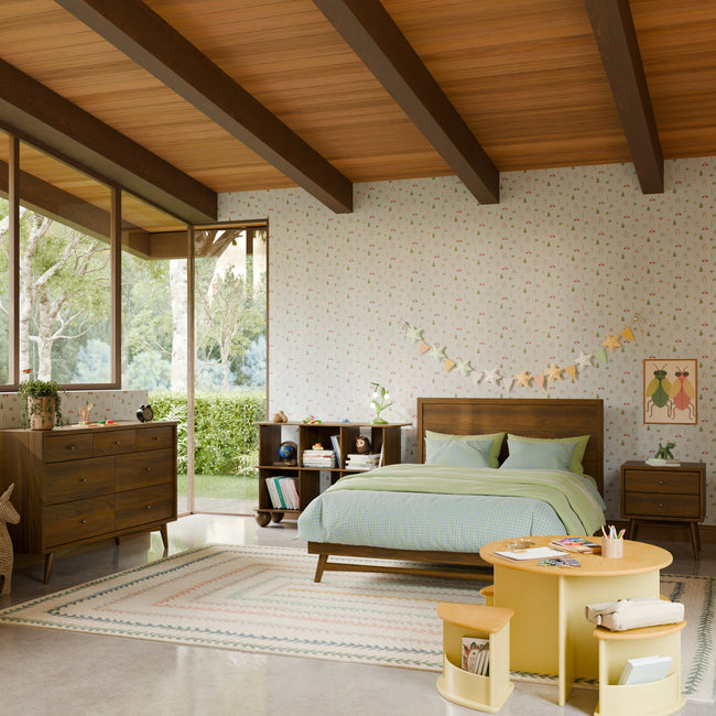 M15996NL,Babyletto Kids,Palma Full Bed in Natural Walnut