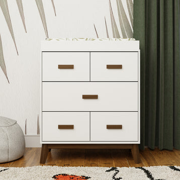 Scoot 3-Drawer Compact Changer Dresser with Removable Changing Tray (34