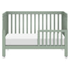 M6601LS,Babyletto,Maki Full Size Folding Crib w/ Toddler Bed Conversion Kit in Light Sage