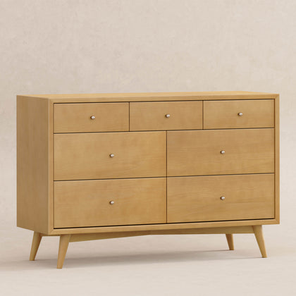 M15916HY,Babyletto,Palma 7-Drawer Double Dresser  Assembled in Honey