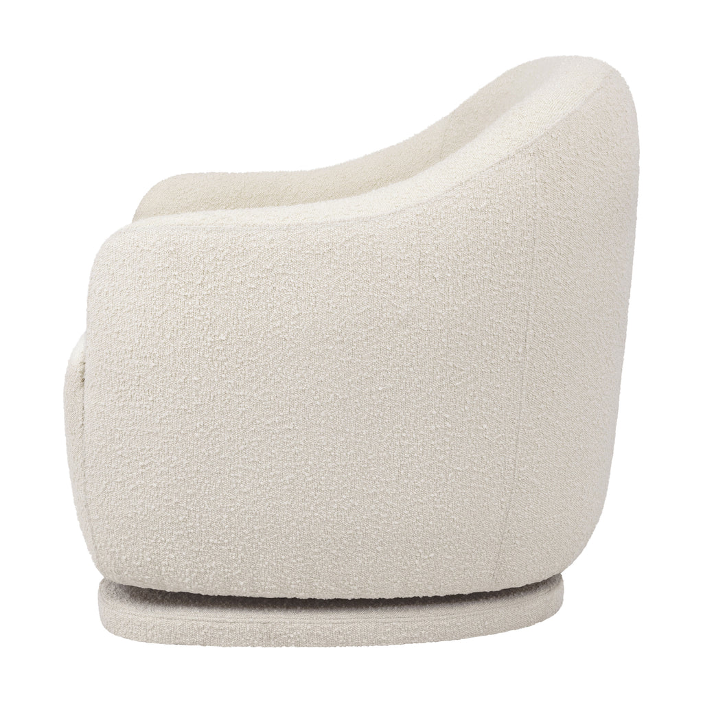 M27587WB,Foy Glider in Ivory Boucle