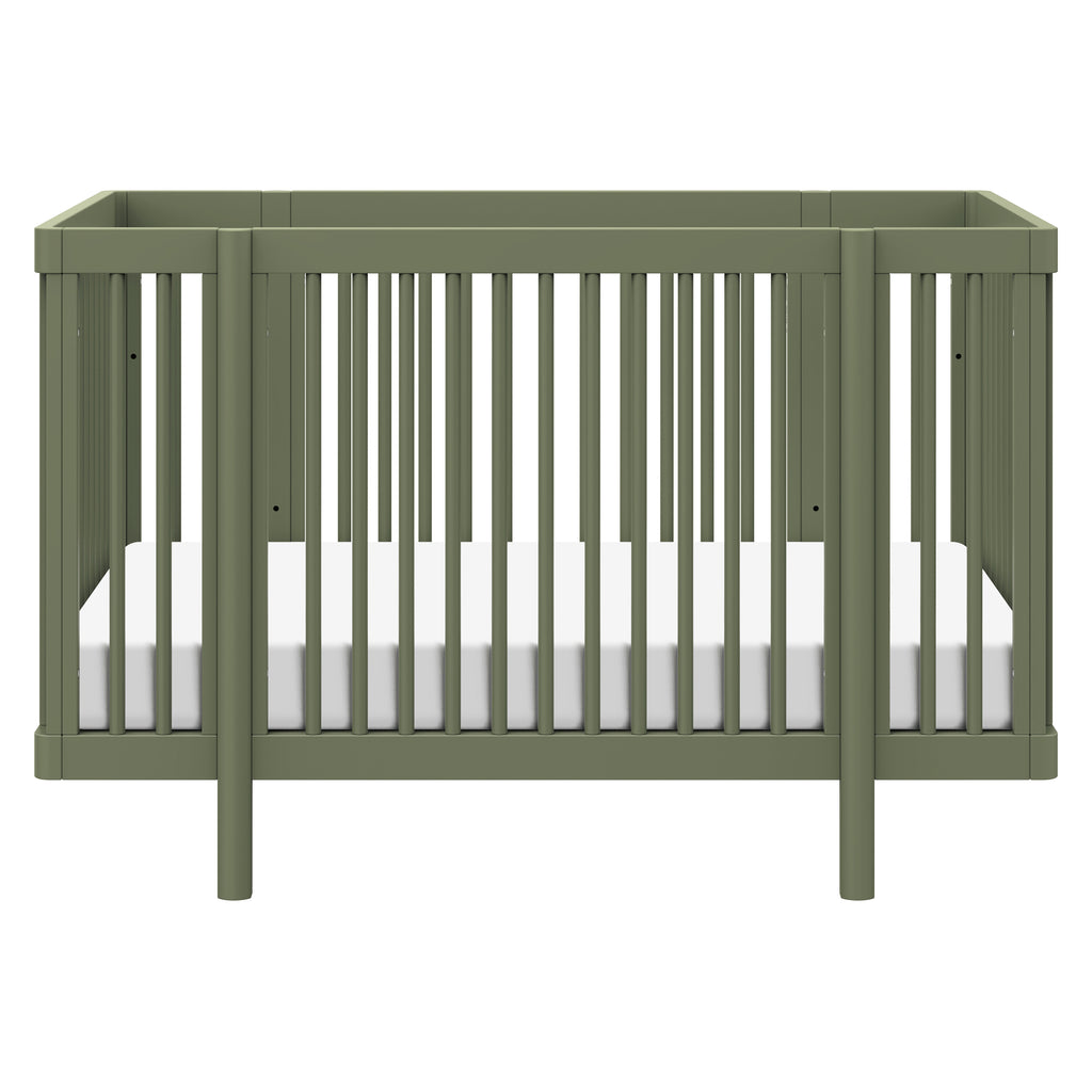 M29880OL,Babyletto,Pogo 8-in-1 Convertible Crib w/All-Stages Conversion Kits in Olive