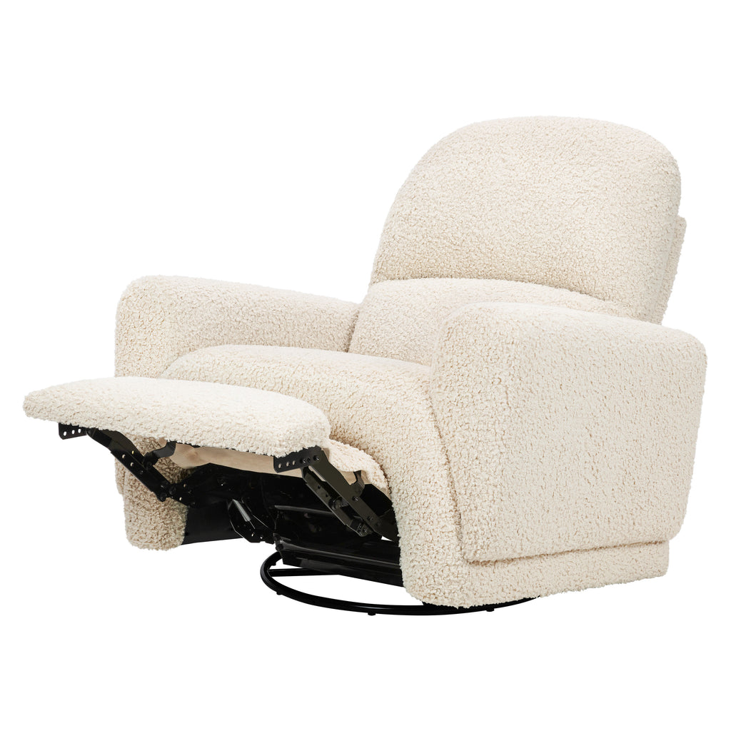 M30087AT,Babyletto,Rainbow Recliner and Swivel Glider in Almond Teddy Loop